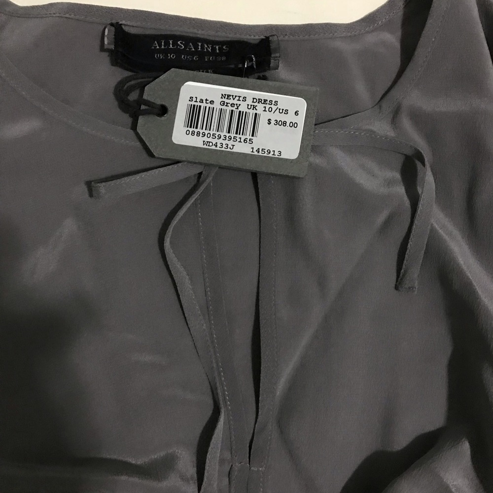 All Saints Gray Women's Dress - Picture 5 of 5